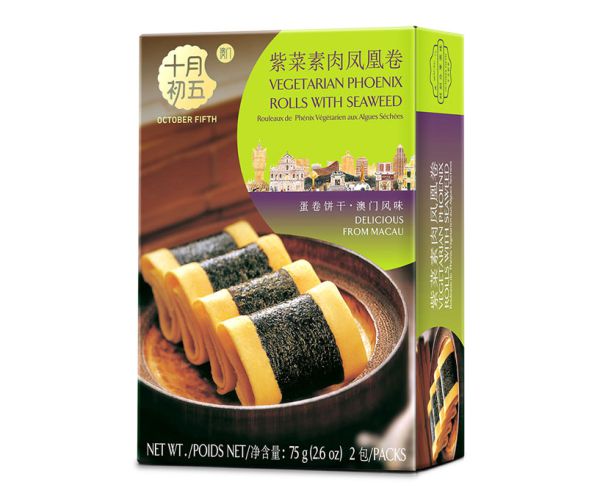 紫菜素肉鳳凰卷  75gX24盒