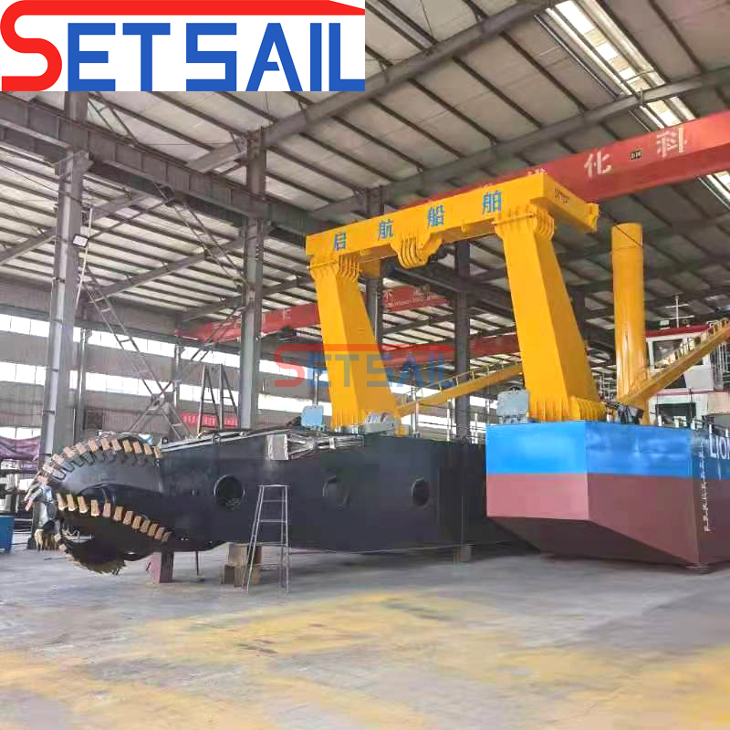 cutter suction dredging machinery
