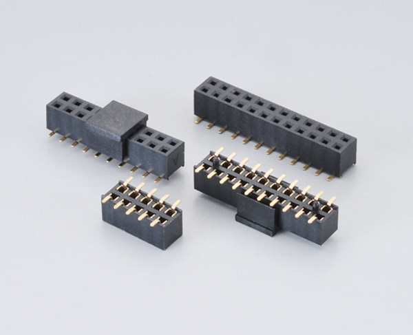 1.27mm Pitch Female Header connector-1.27x3.4 double row SMT