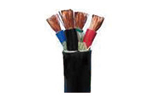 Flame-retardant plastic insulated soft power cable
