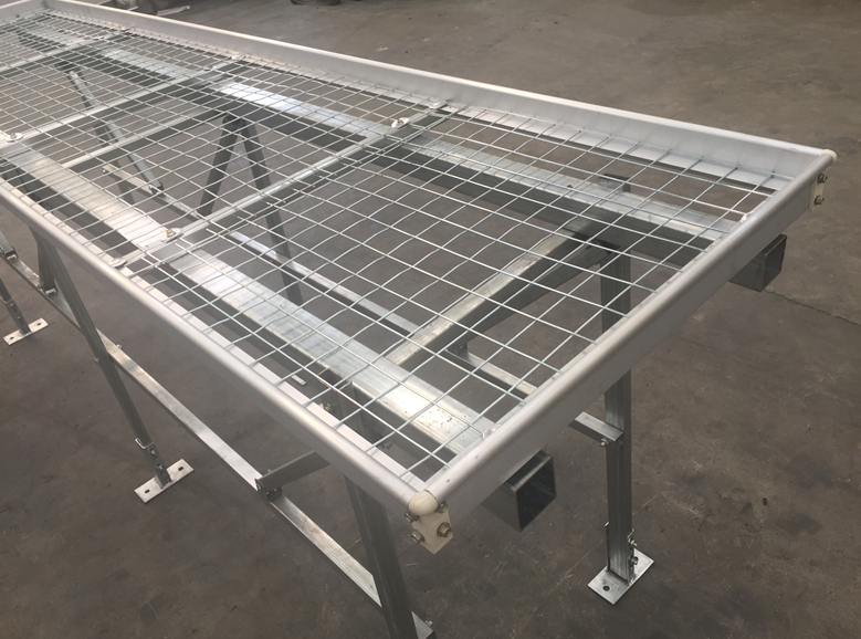 Mesh Grow Tables Rolling Bench for Agricultural Planting