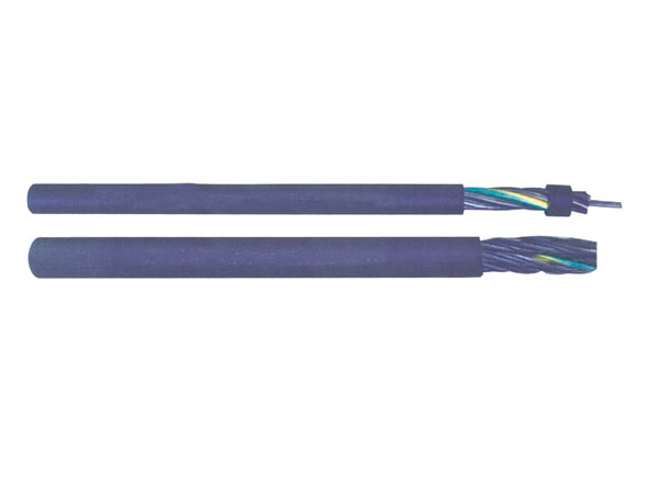 Bend-resistant flexible towline cable