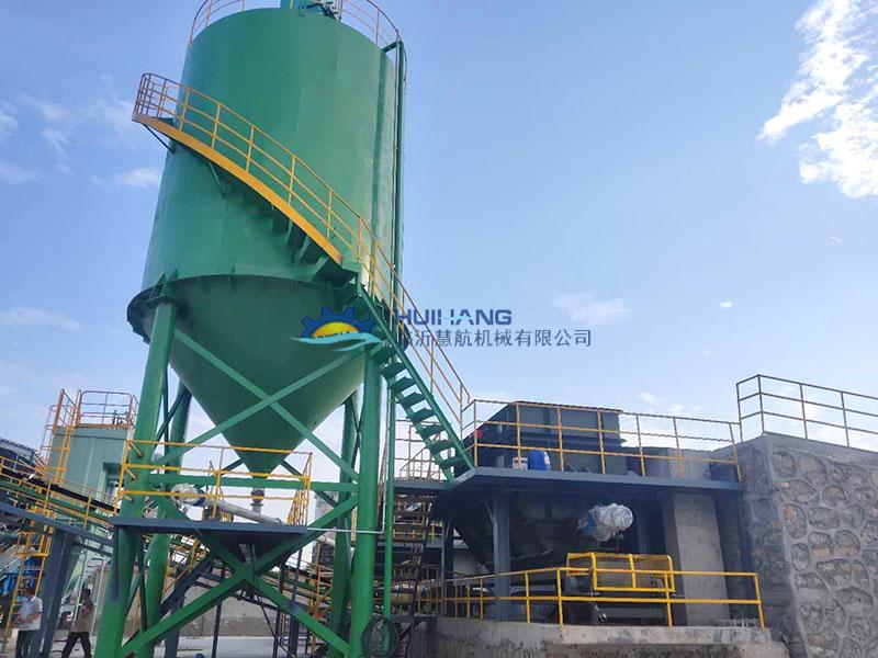 High-strength gypsum∥ type anhydrite powder production line