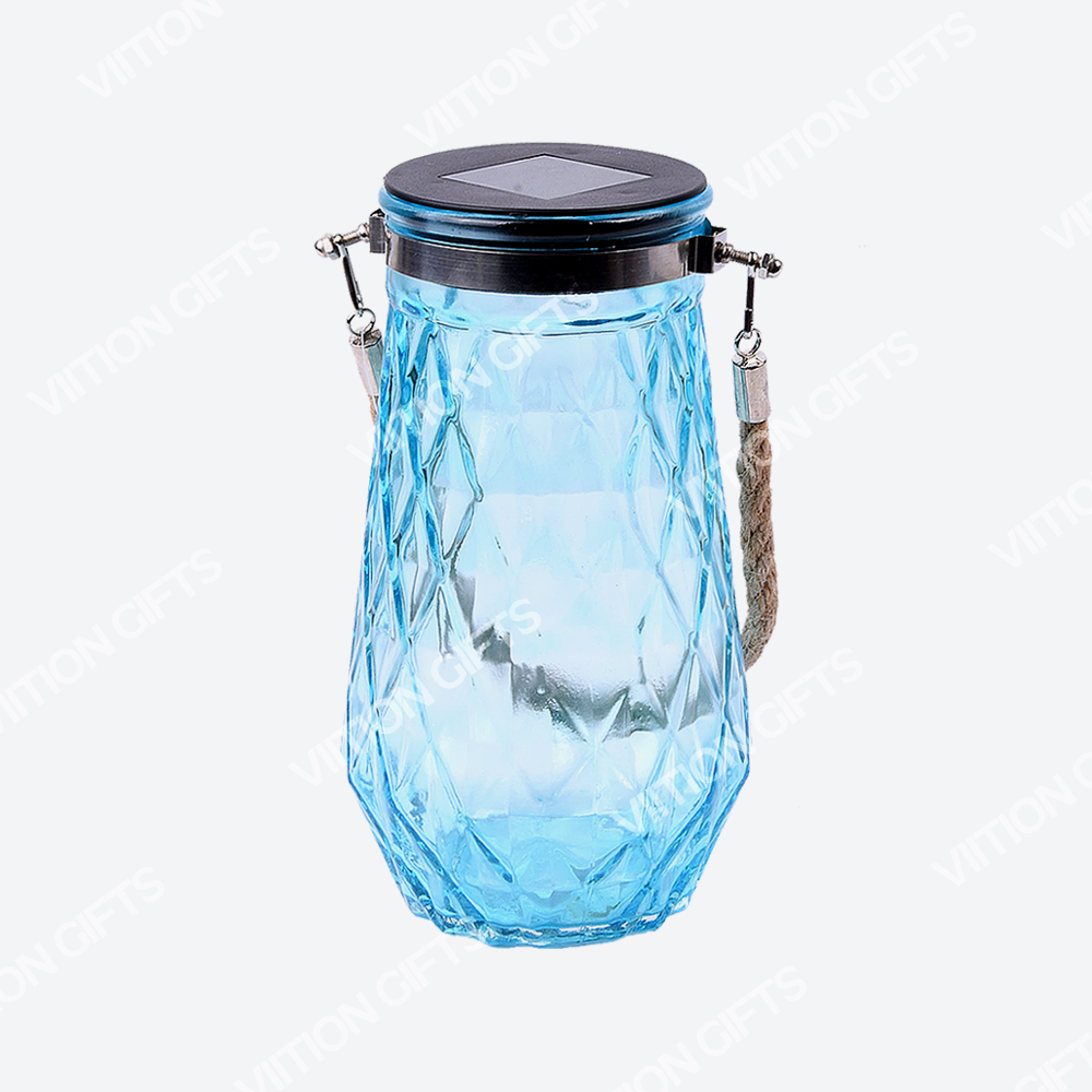  Glass Jar Solar  Lantern