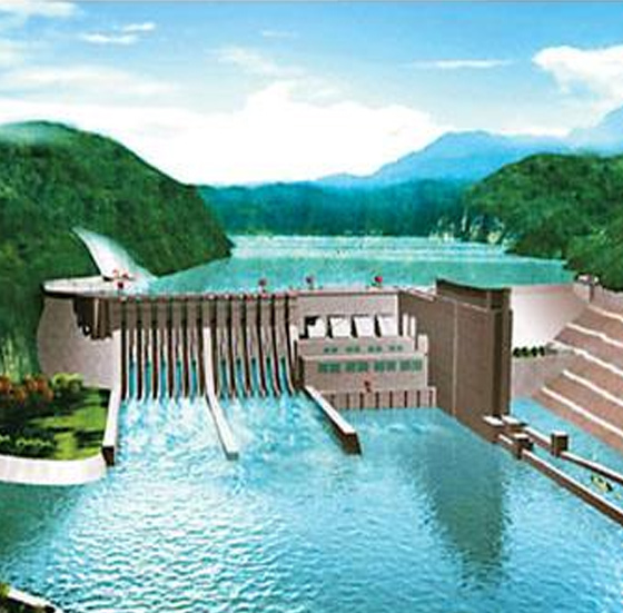 Xiangjiaba Hydropower Station in Yibin