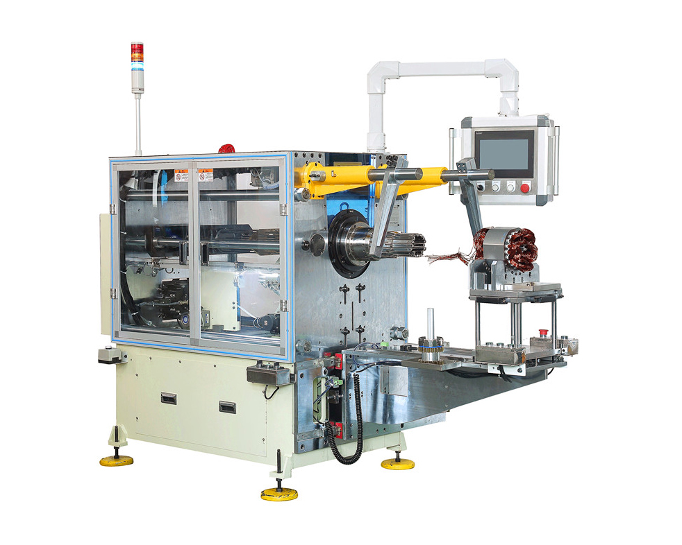 Horizontal wire embedding machine (mould drop out)