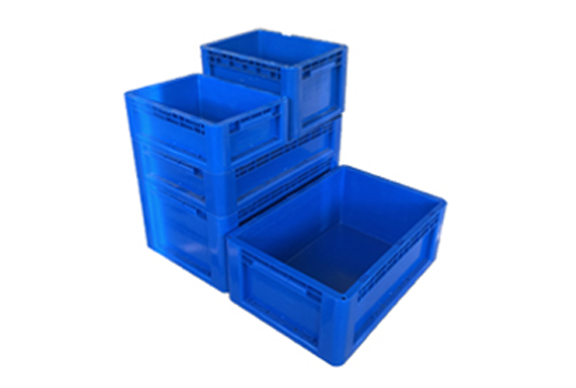 Plastic logistics box