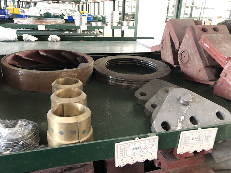 Various accessories of coal mill 