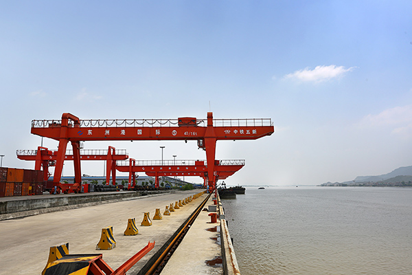 杭州东洲港码头  