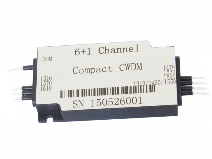 Free Space CCWDM-6+1 channels