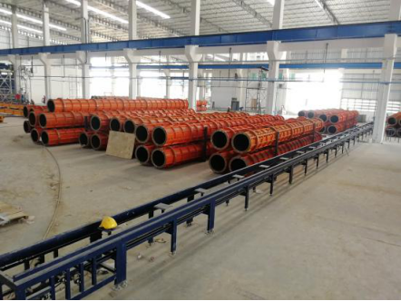 Thailand tubular pile factory (31600 SQM) building project: