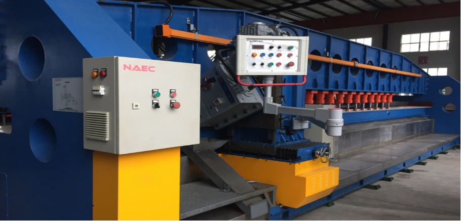 Efficient double-head double-sided milling machine