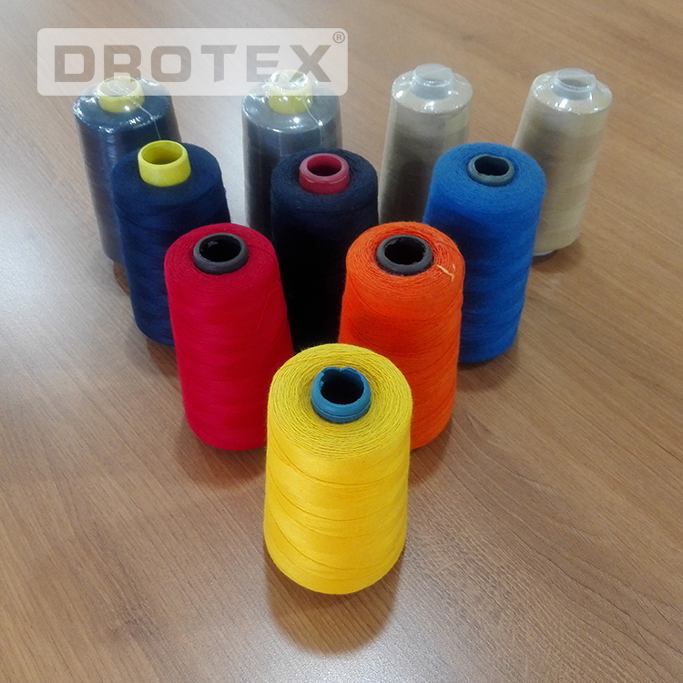 China wholesale high tenacity polyester flame retardant sewing thread