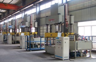 630T four-column hydraulic press
