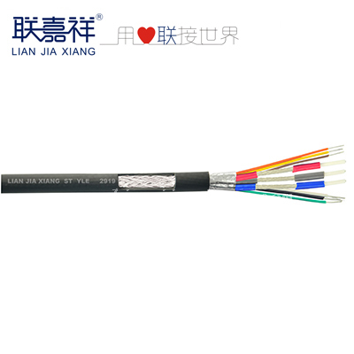 Double shielded computer cable
