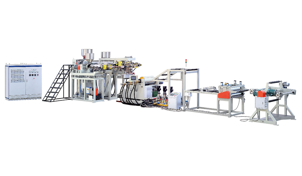JP-850-105,75,50 Five Layer Co-extruding Machine