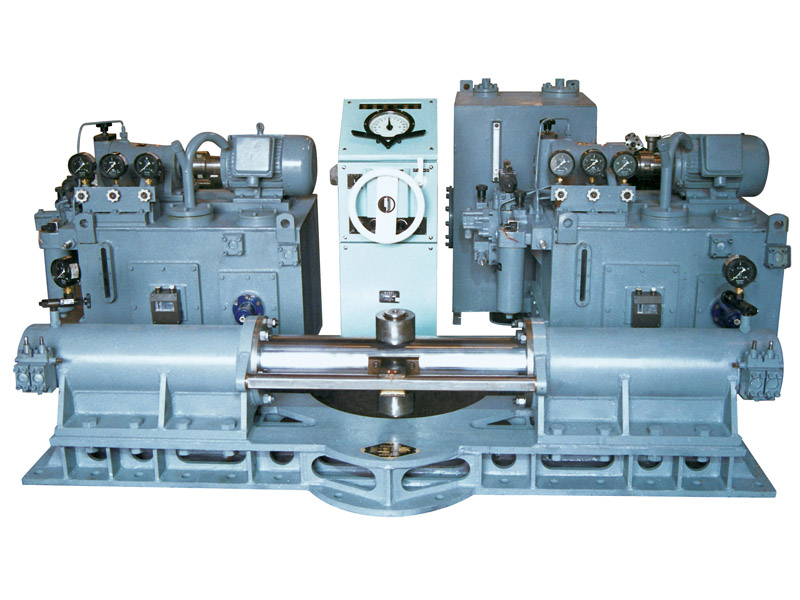 Marine electro-hydraulic steering gear