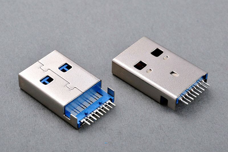 USB 3.0 A_M SMT sinking plate