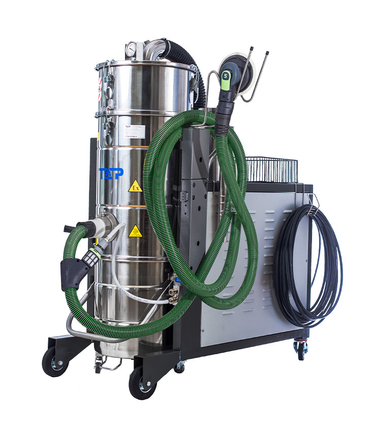 Explosion proof vacuum cleaner(Dust free polishing)-three phase electrical operated-dry type
