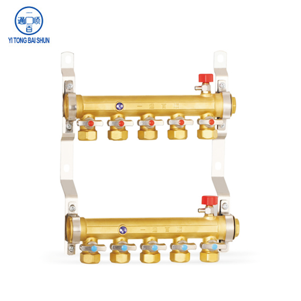 TS-A3 engineering 1-inch forging integrated water separator (brass color, bracket type)
