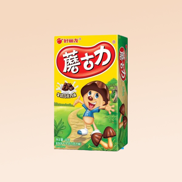 Houliyou Mushroom Power (Milk Chocolate) 48g x 32