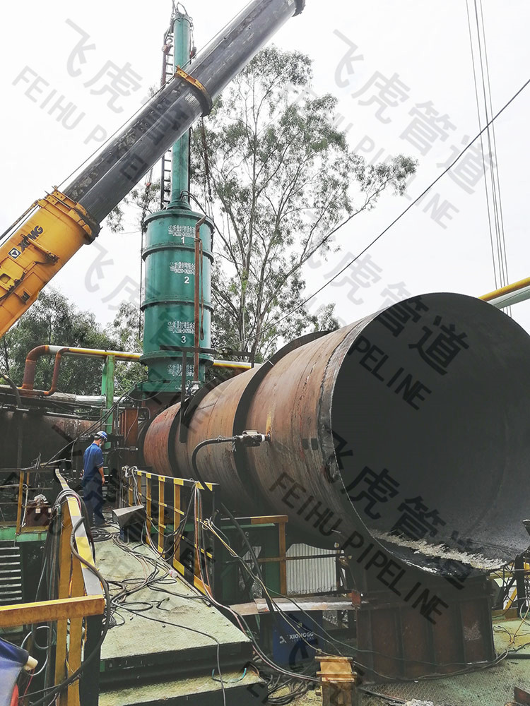  Another 88 inch super-large caliber coal gas pipeline plugging project succeed.