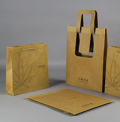Creative Kraft Carton Customized gift bag packaging bag