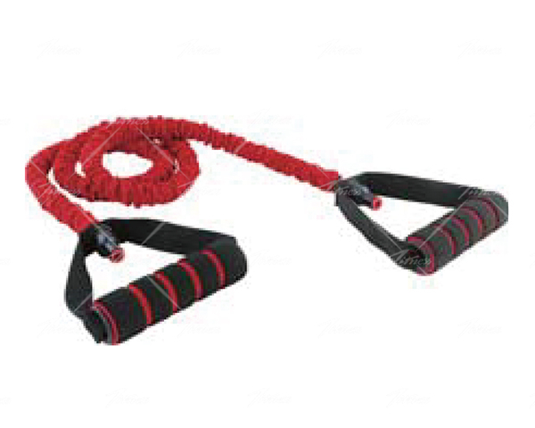 Resistance Tube With Sleeve With Handle