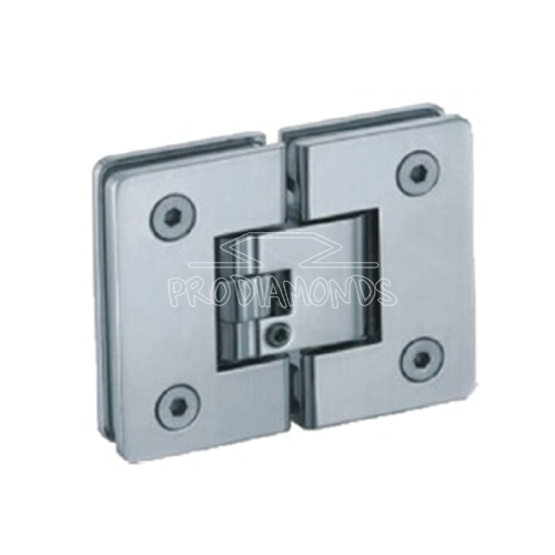 adjustable clicking hinge glass to glass