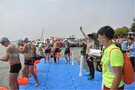 上海青浦公安游泳比赛
