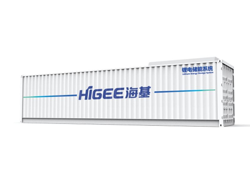 Container type medium and small energy storage power station system