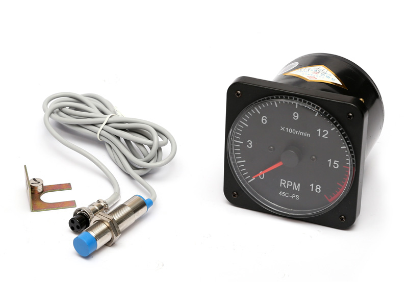 45C Analog pointer Tachometer 0-1800 RPM