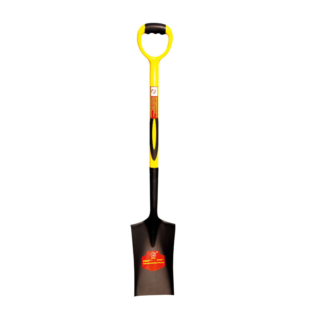 27inch fiberglass handle trenching shovel  HLS525-1FD