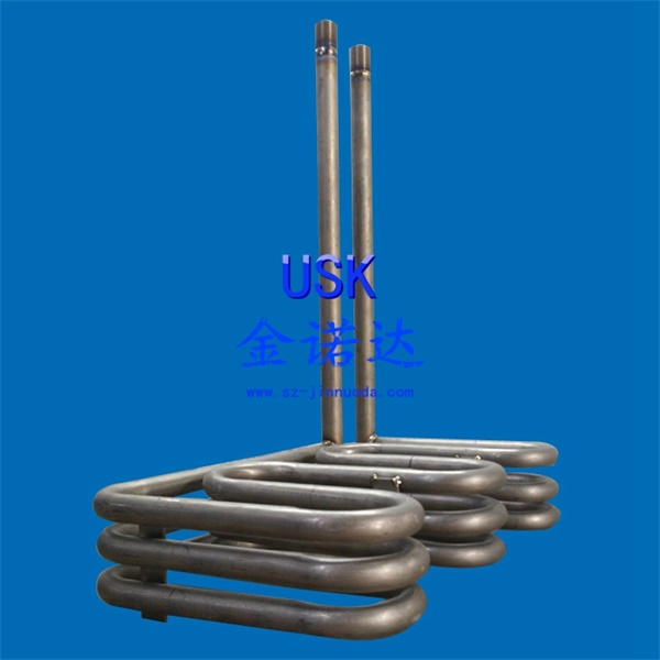 Anti-corrosion titanium tube heat exchanger