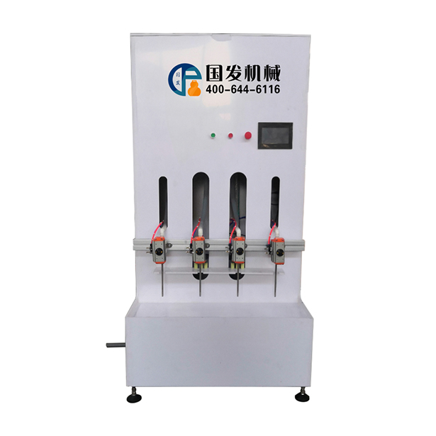 Semi-automatic disinfectant filling machine, toilet cleaning filling machine