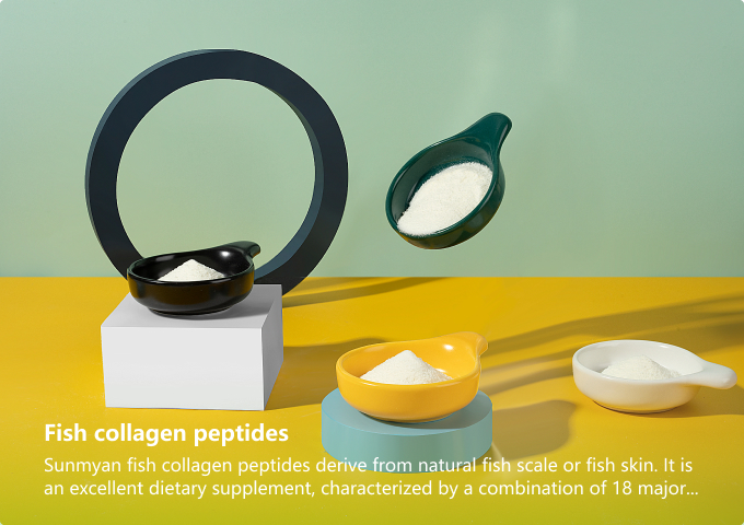 Fish collagen peptides powder