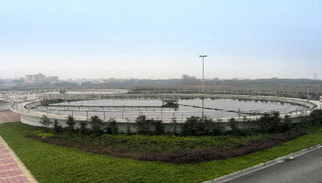Chengdu Sanwayao Wastewater Treatment Plant Secondary Sediment Tank