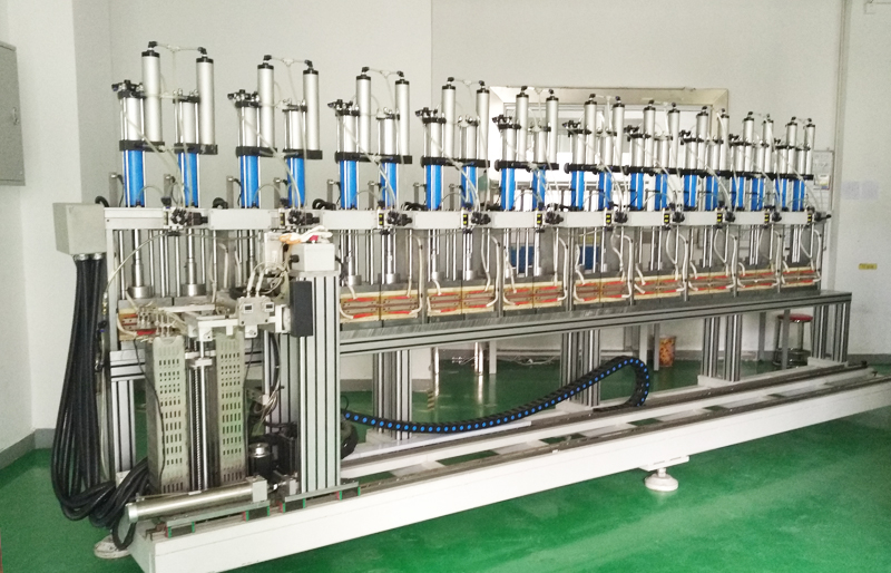 Automatic production line of new energy battery lug