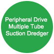 Peripheral Drive Multiple Tube  Suction Dredger