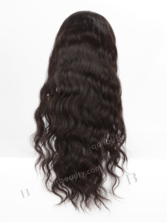 In Stock Indian Remy Hair 22" Natural Wave Natural Color Full Lace Wig FLW-01630