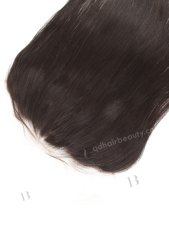 In Stock Indian Virgin Hair 16" Straight Natural Color Lace Frontal SKF-056