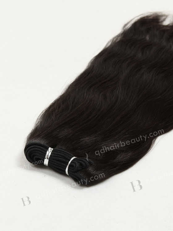 In Stock Chinese Virgin Hair 20" Natural Straight 1B# Color Machine Weft SM-714