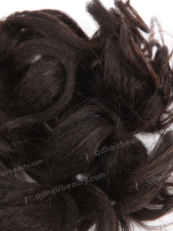 In Stock Brazilian Virgin Hair 24" Italian Yaki Curl Natural Color Machine Weft SM-6165