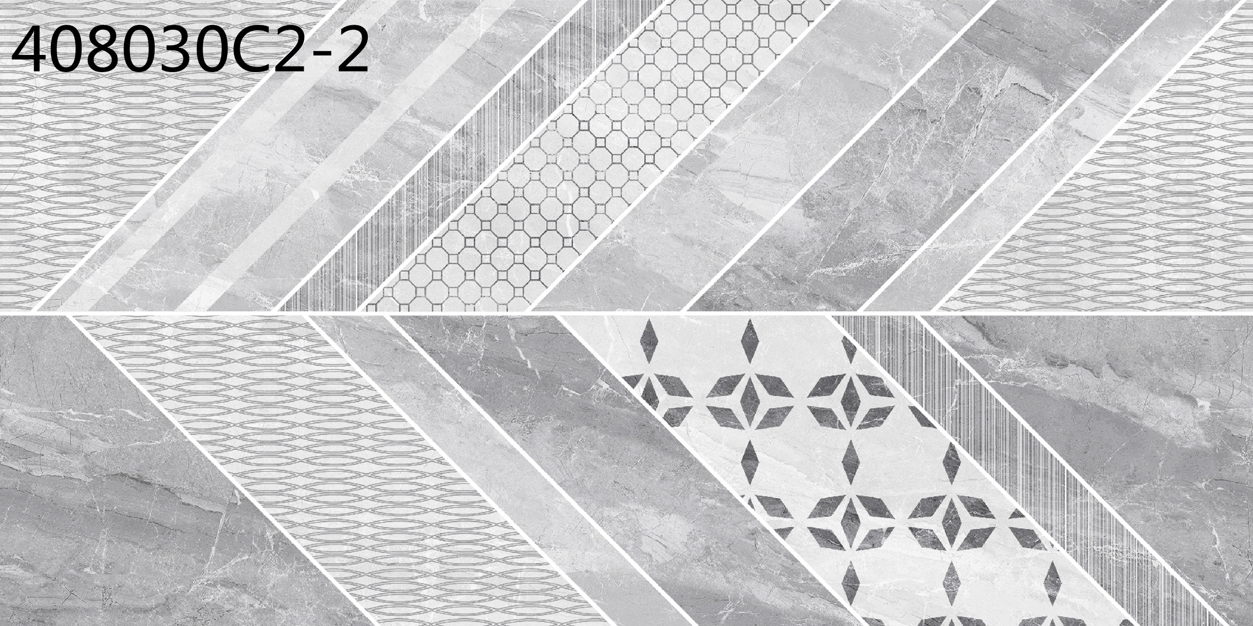 Gray series wall tiles new design