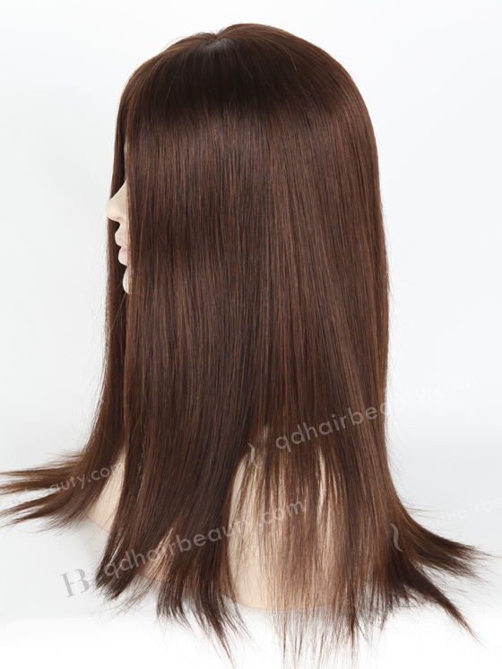 New Color 2a# 16'' European Virgin Silk Top Glueless Wigs WR-GL-059