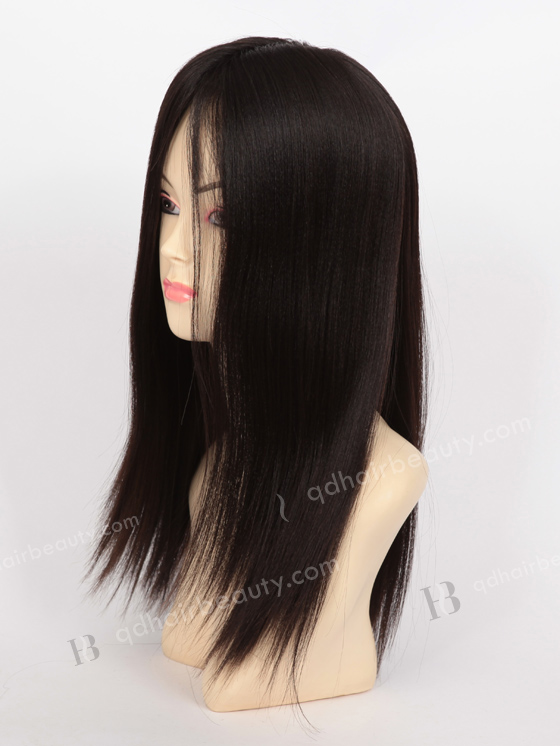 Top quality 100% Virgin Chinese Hair Natural Color Light Yaki Top Closures WR-TC-021