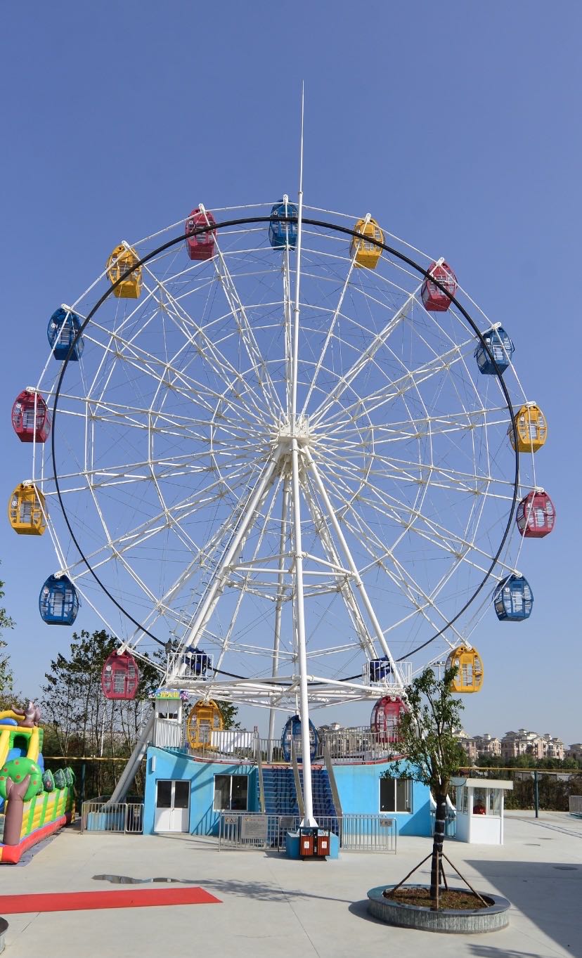  30 Meters  18 Cabins  72 Seats Ferris Wheel
