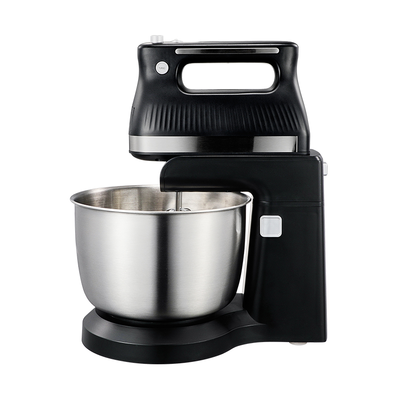 Stand Mixer With Rotating SS Bowl