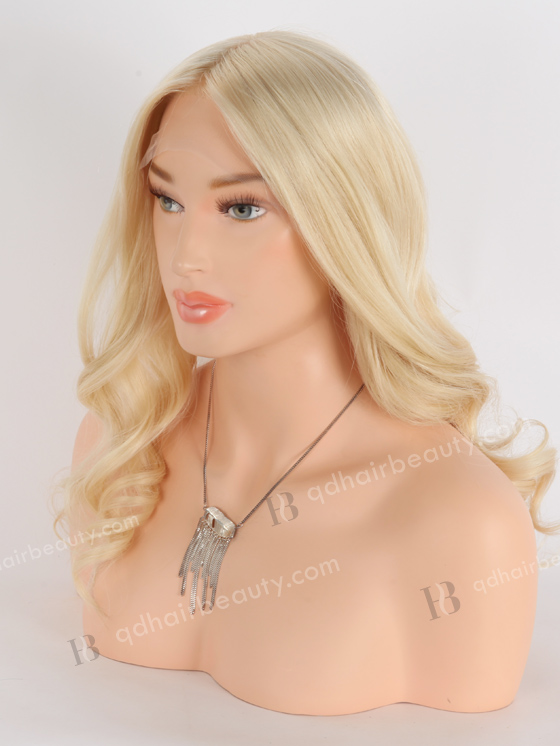 In Stock European Virgin Hair 18" Loose Curls 60# Color RENE Lace Front Wig RLF-08008