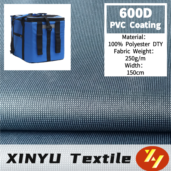 600D Yarn Dyed Fabric/PVC Coated